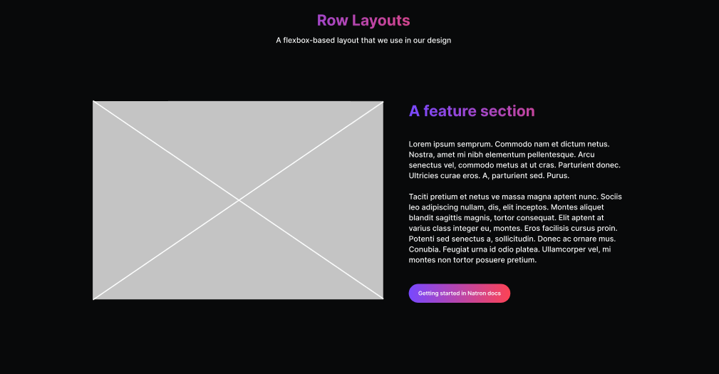 Visual showcase of the design system (part 2)